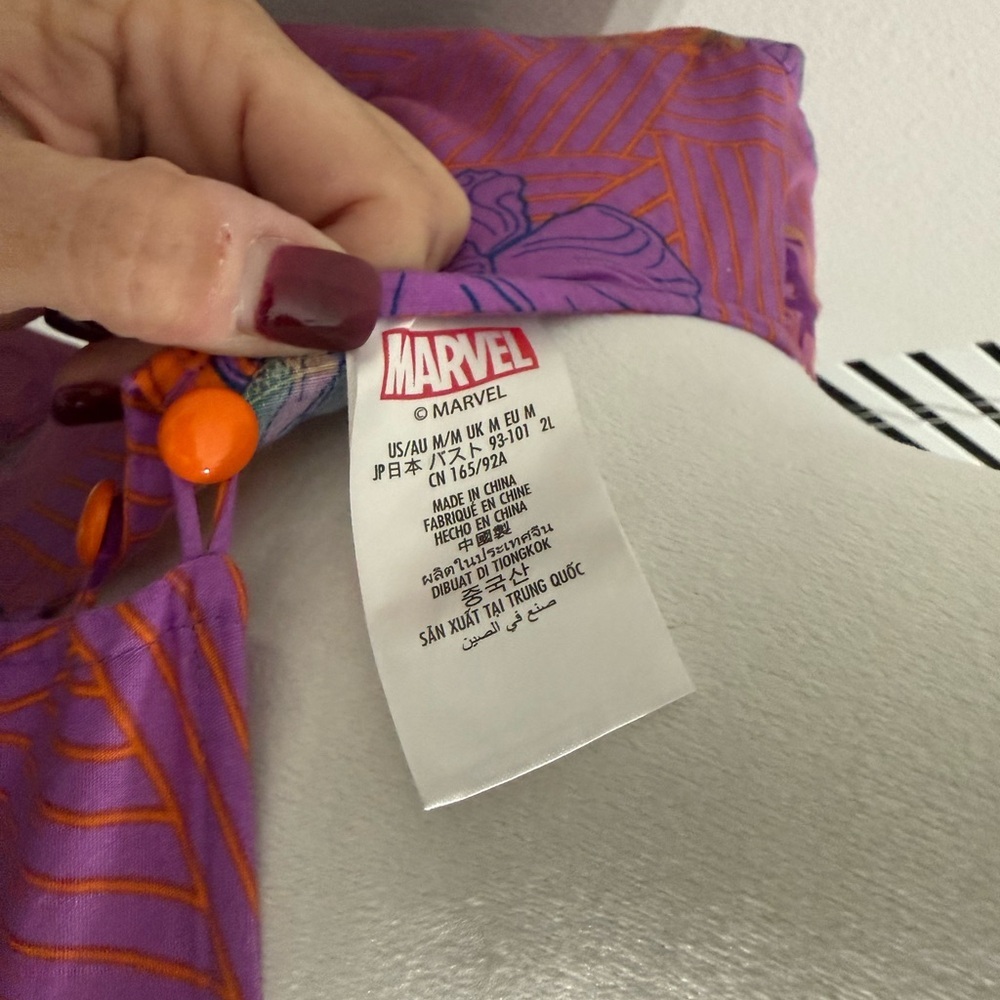 Disney Parks Marvel Black Panther World of Wakanda Woven Tunic Blouse - Picture 6 of 6